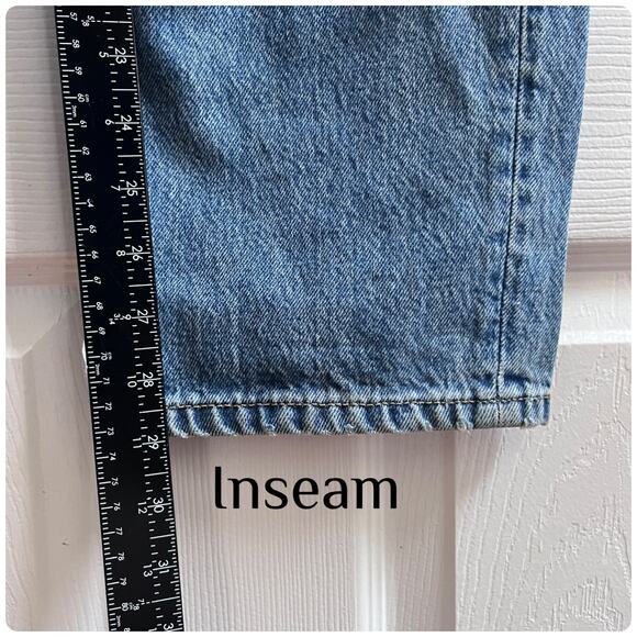 Reformation Karli High Rise Relaxed Tapered Jeans Size 26x29 - Picture 6 of 9